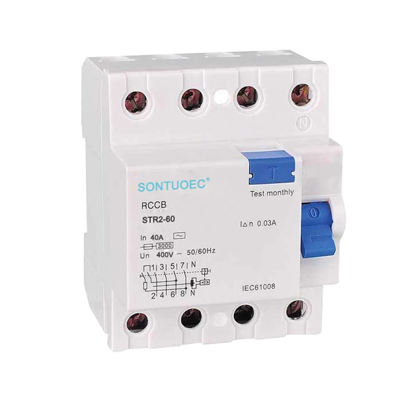 4P 63A / 30MA RCD at ac төрөл