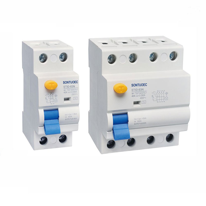 63A / 100MA-ийн үлдэгдэл одоогийн хэлхээний RCCB RCCB