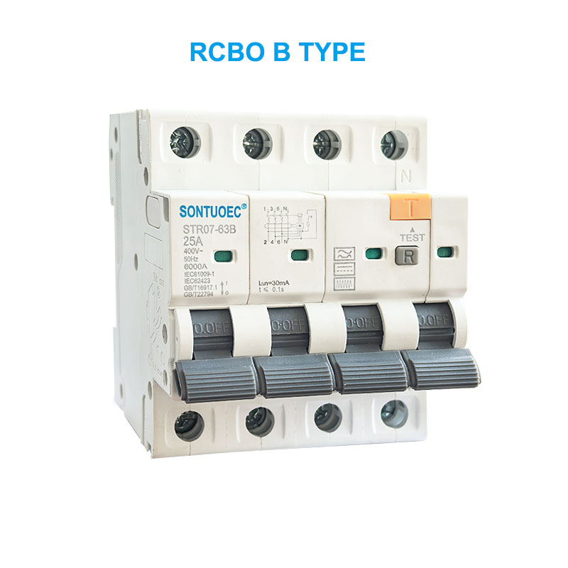 Stro7-63B RCBO B TyPER 2P 4P 4P REALSE RECINE RESCERS